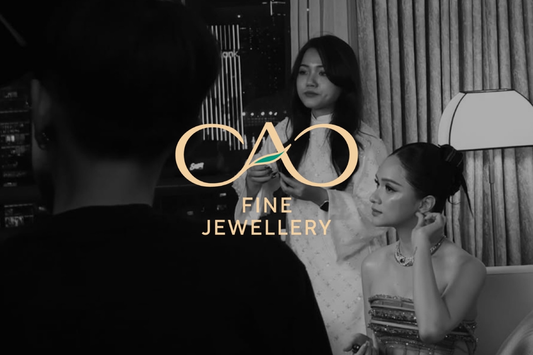 CAO Fine Jewellery - behind the scenes dressing a celebrity for the red carpet